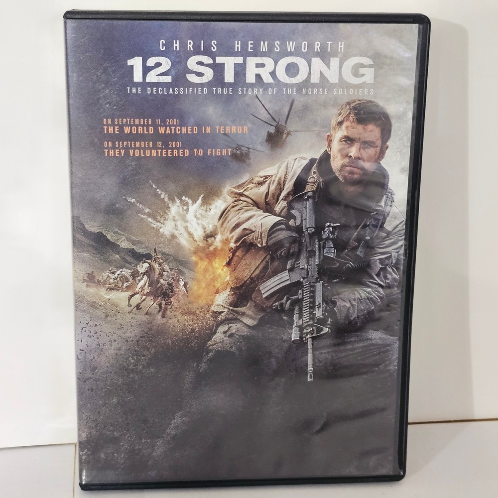 12 Strong DVD Chris Hemsworth War Drama True Story Horse Soldiers Widescreen